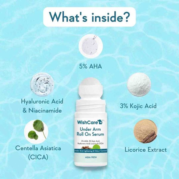 Wishcare Under Arm Roll On Serum | 50ml - Image 2