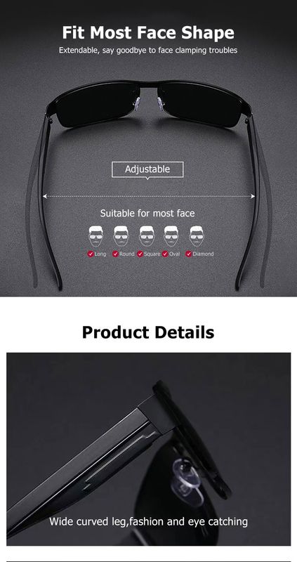 LouisWill Men Glasses Outdoor Sports Glasses - Image 7