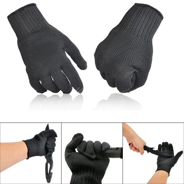 MAYTTO Cut Resistant Work Gloves Anti-Vibration Gloves Heat Resistant Knit - Image 4