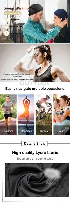 Outtobe Motorcycle Cap skull cap - Image 8