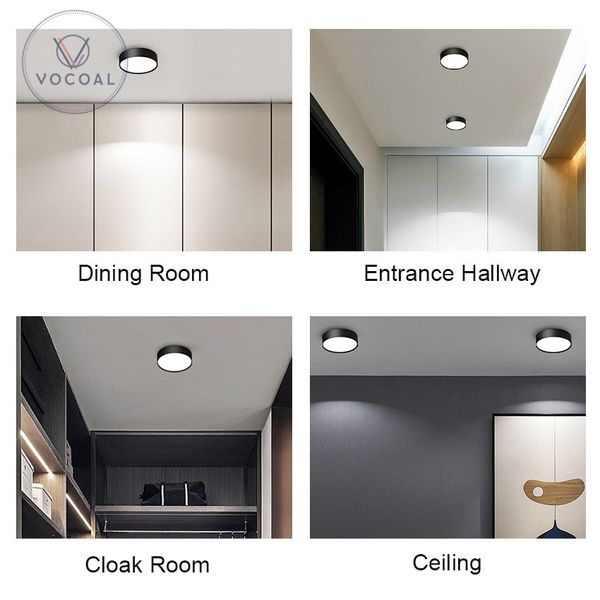 Vocoal LED Aluminum Drop Ceiling Lights - Image 4
