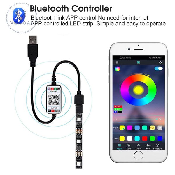 Vocoal LED Strip Lights RGB 60 150 LED - Image 10