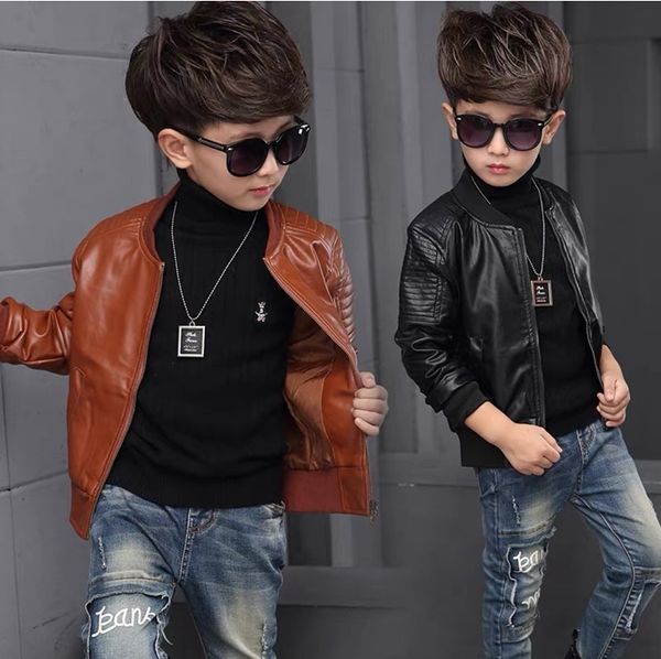 Kids Stylish Winter Leather Jacket (2 to 7 years) for yours ANGEL