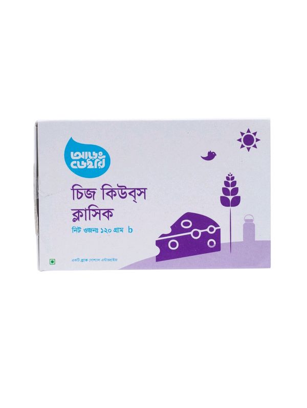 Aarong Dairy Cheese Cubes Classic 120g