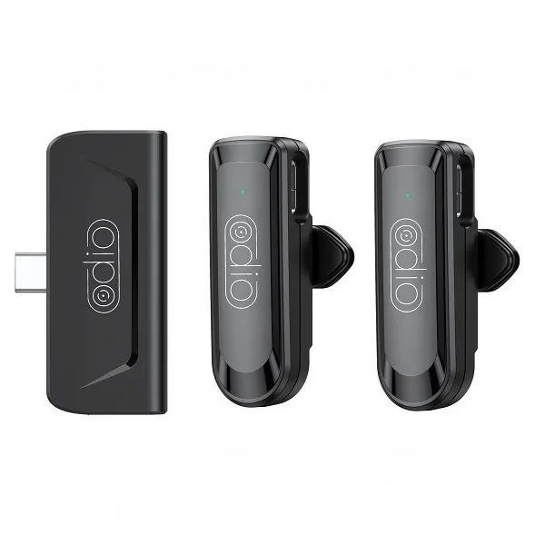 Dual Odio WM2c2 Wireless Microphone For Type C Devices (1:2)