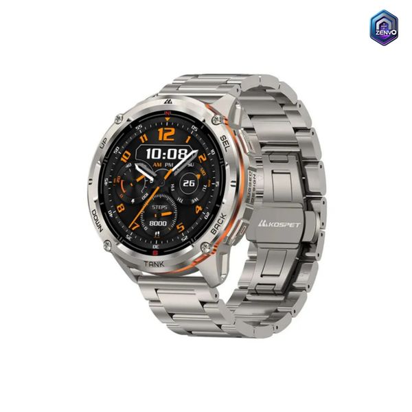 KOSPET TANK T3 ULTRA 2 Smartwatch – Special Edition – Silver Color
