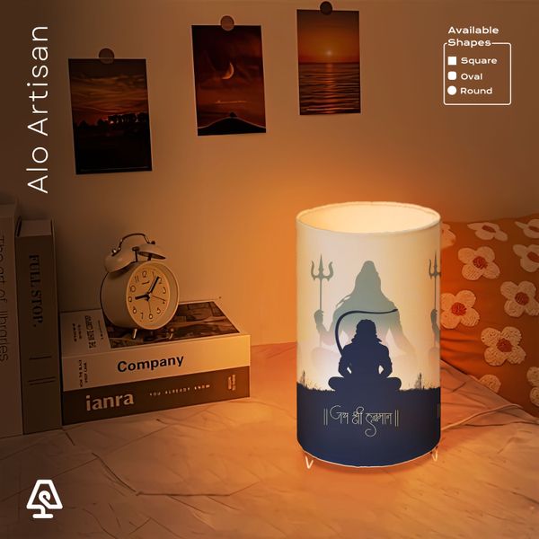 Hanuman & Shiv Classic Table Lamp