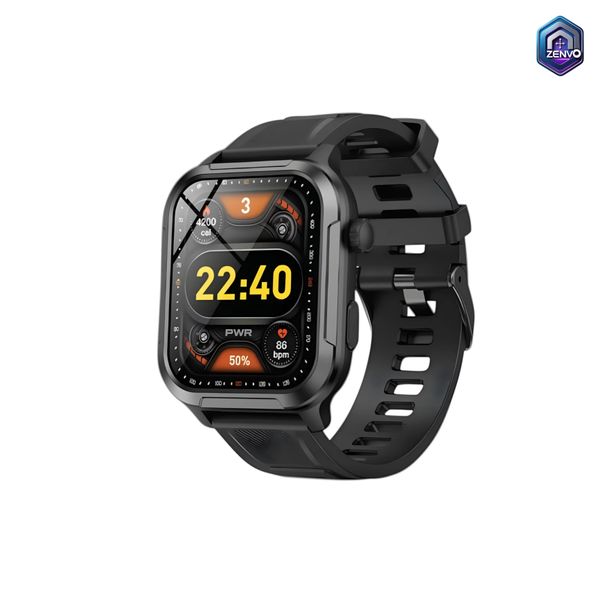 Geeoo W11 Bluetooth Calling Smart watch – Black
