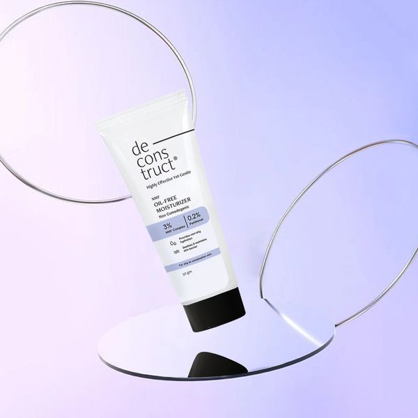 Oil-Free Moisturizer For Oily Skin - 3% NMF Complex + 0.2% Panthenol | Non Sticky, Fast Absorbing | 72 Hr Hydration 50gm