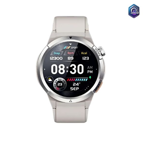 Qcy Active GX Amoled Display Bluetooth Calling Smartwatch – Grey