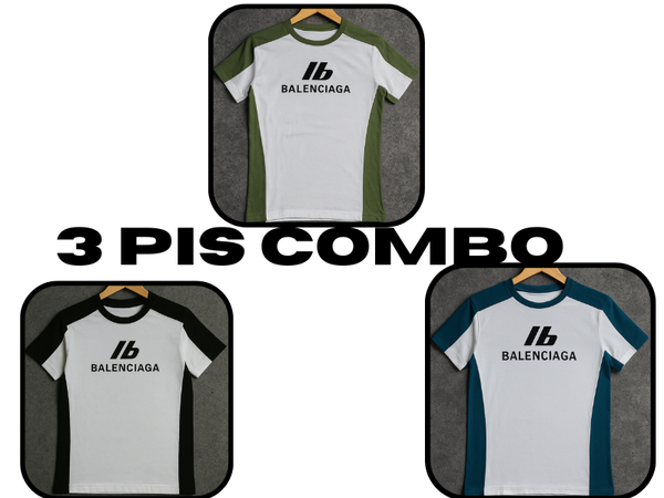 3 PIS COMBO BALENCIA T-SHIRTS