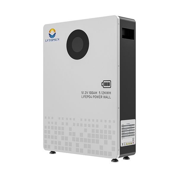 LVTOPSUN 51.2V 100Ah 5.12KWh Lithium-ion (LeFePO4) Battery
