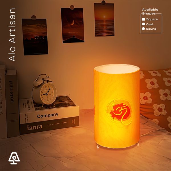 OM Yellow Theme Table Lamp
