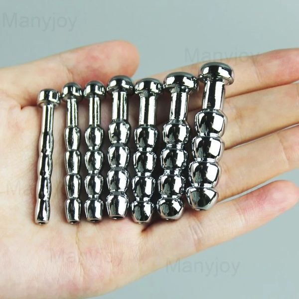Stainless Steel Urethral Sound Catheter Penis Plug Male Masturbator Penis Inserts Stimulation Dilator Chastity Sex Toys for Men