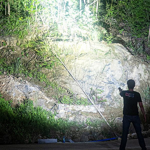 Auoyo light Keychain Torch Mini Telescopic Focusing light Strong Bright - Image 3