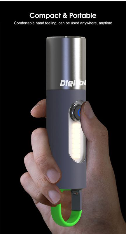 Auoyo light Keychain Torch Mini Telescopic Focusing light Strong Bright - Image 10