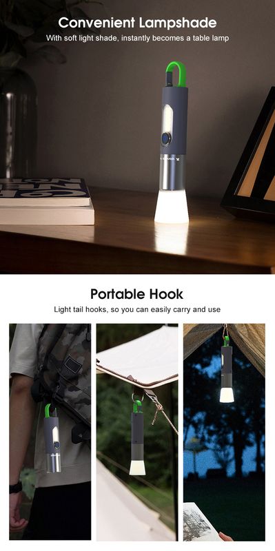 Auoyo light Keychain Torch Mini Telescopic Focusing light Strong Bright - Image 12