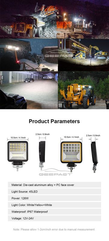 Geepact 45 LED Car Work Light - Image 10