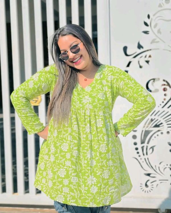 Summer Friendly Digital Printed Top's