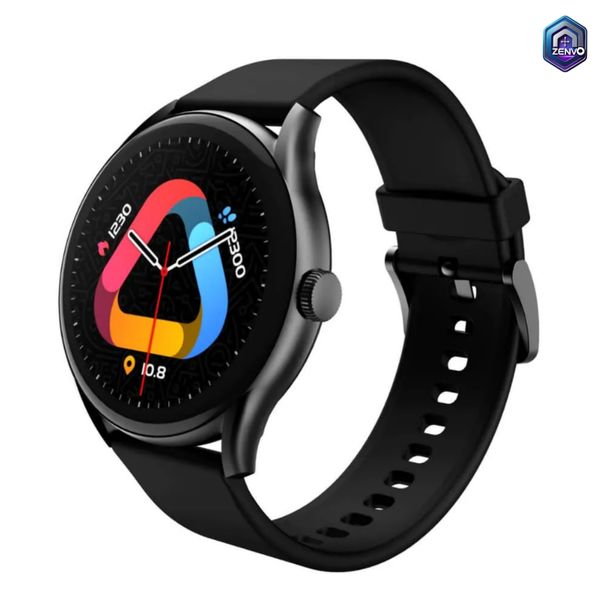 QCY Watch GT Smart Watch Retina AMOLED Display – Black Color