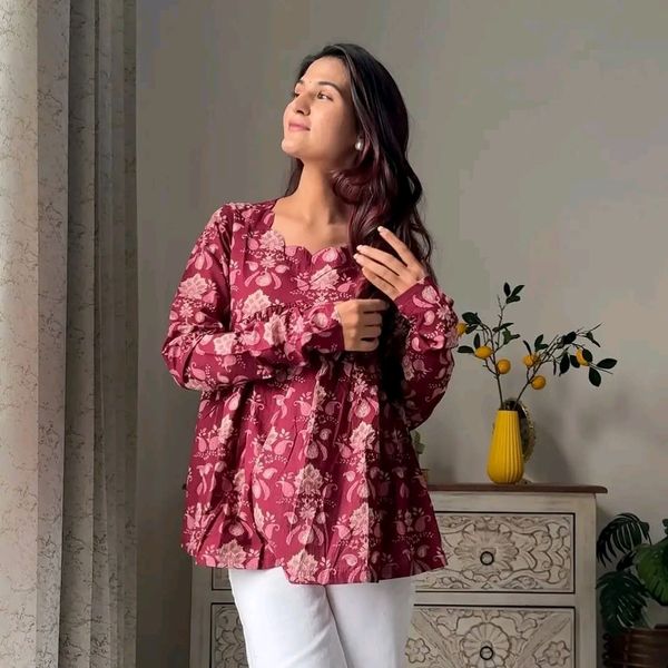 Summer Friendly Digital Printed Top's