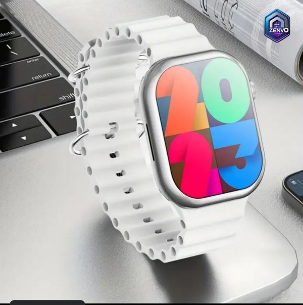 HZ90 Max Smartwatch (Always On Display) – Silver Color