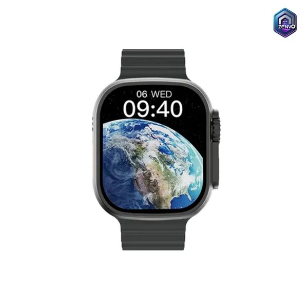 Microwear U10 Ultra Calling Smart Watch – Black Color
