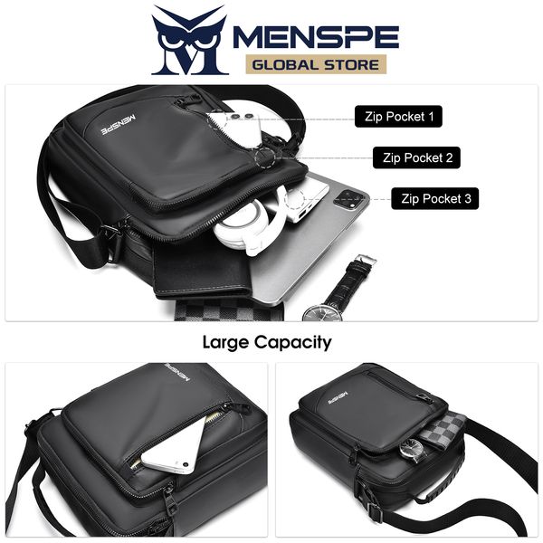 đ°â
MENSPE Men's Shoulder Bag Cross Body - Image 6