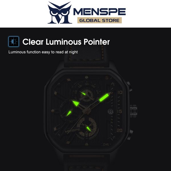 MENSPE Men's Watches Casuals Fashion - Image 4