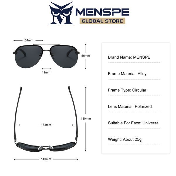 đ°â
MENSPE Sunglasses Driver Mirror - Image 7