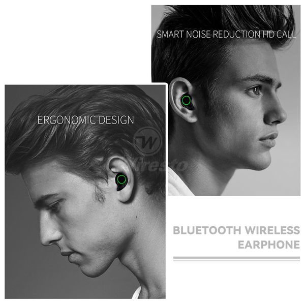 🔰✅Wiresto TWS Wireless Earphone Bluetooth - Image 8