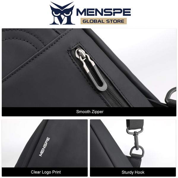 MENSPE Men Bag Nylon Chest Pack - Image 5