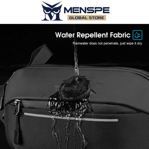 MENSPE Men Chest Bag Casual Waist - Image 8