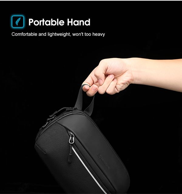 MENSPE Men Chest Bag Casual Waist - Image 13