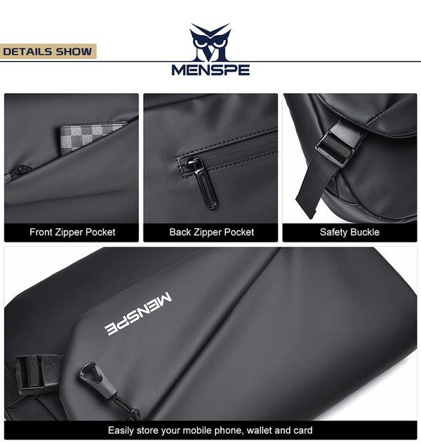 MENSPE Men Fashion Shoulder Bags - Image 8
