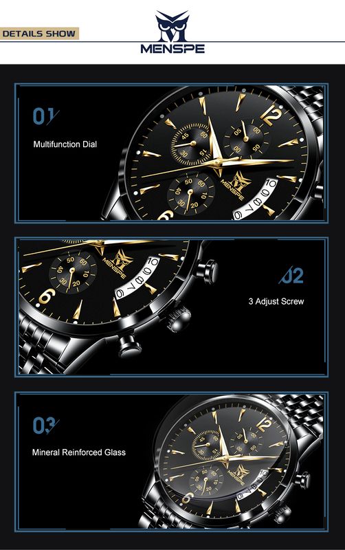 đ°â
MENSPE Men's Quartz Watch - Image 8