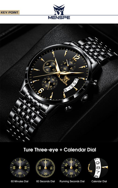 đ°â
MENSPE Men's Quartz Watch - Image 9