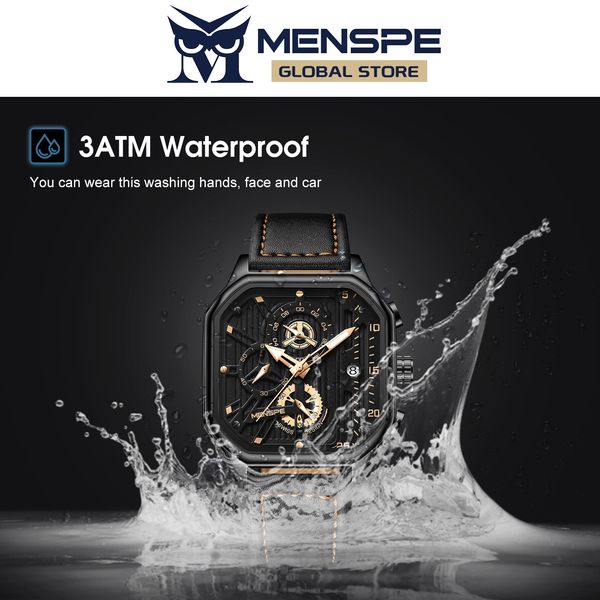 MENSPE Men's Watches Casuals Fashion - Image 5