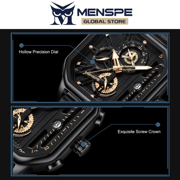 MENSPE Men's Watches Casuals Fashion - Image 6