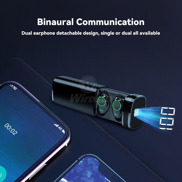 🔰✅Wiresto TWS Wireless Earphone Bluetooth - Image 6