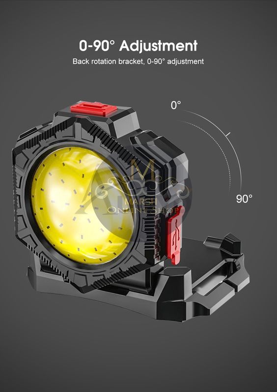 🔰✅Auoyo 3 in 1 COB Watch Shaped Rechargeable LED Lamp - Image 7