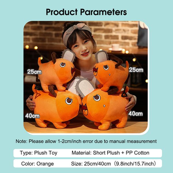 HelloKimi Plush Toys Chainsaw Anime Man - Image 7