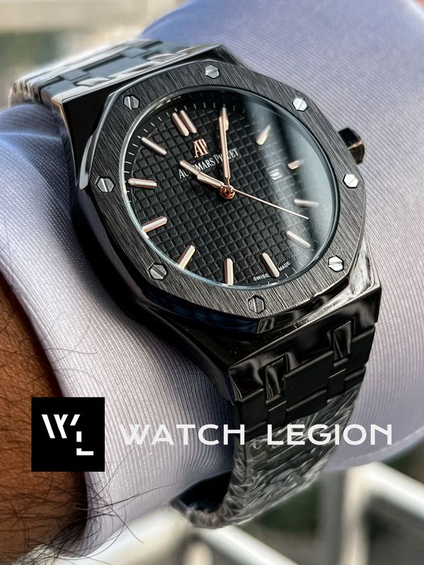 AP NONE CHRONO FULL BLACK RG DIGITS