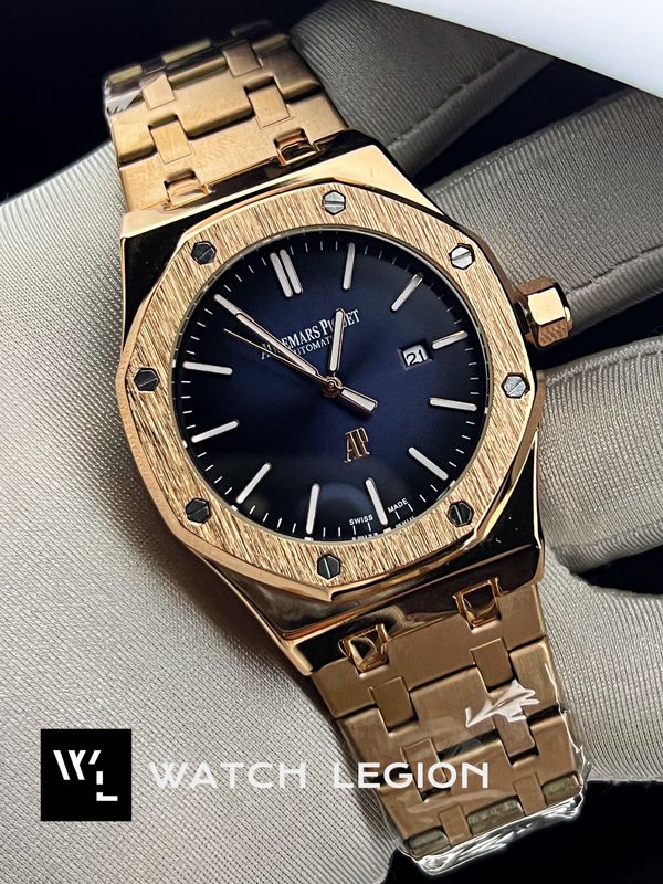AP NONE CHRONO ROSE GOLD BLU DIAL