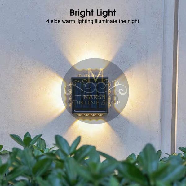 🔰✅Auoyo 2PCS Solar Wall Lamp Outdoor - Image 4