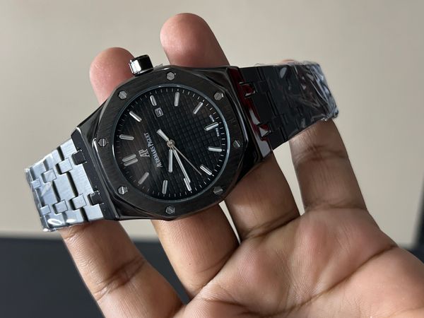 AP NONE CHRONO FULL BLACK SILVER DIGITS