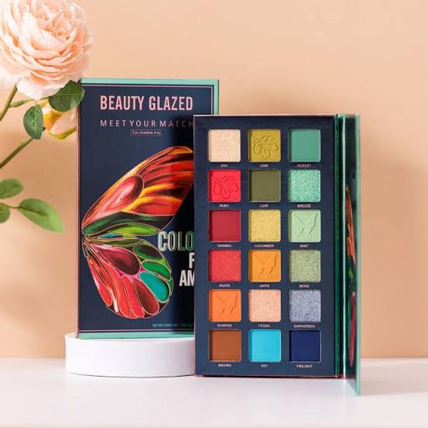 Beauty Glazed Color Flame (Green)