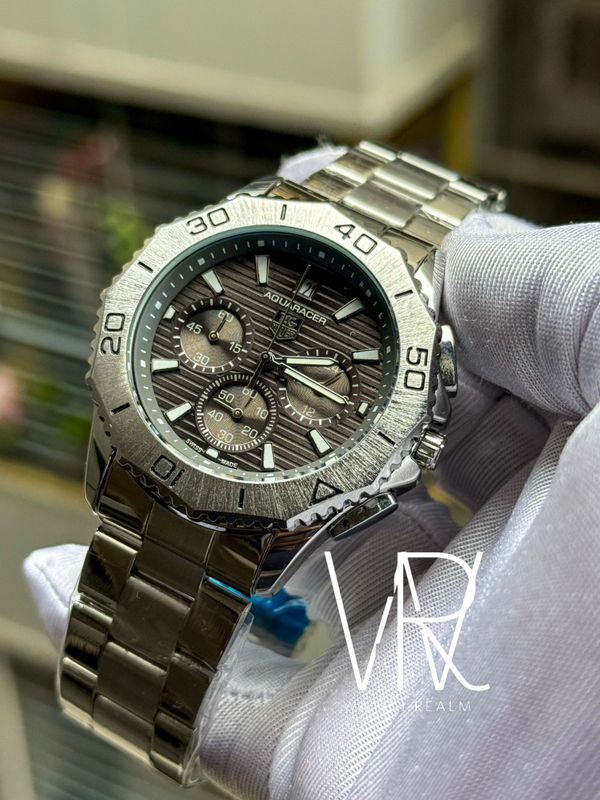 TAG AQUARACER GREY DIAL