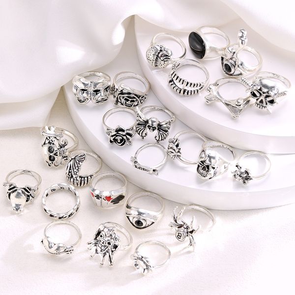 y2k style ring set 24 piece - Image 4