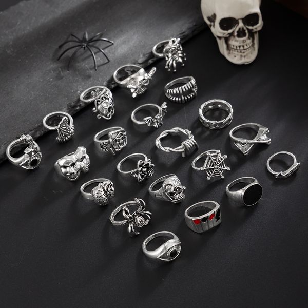 y2k style ring set 24 piece - Image 5